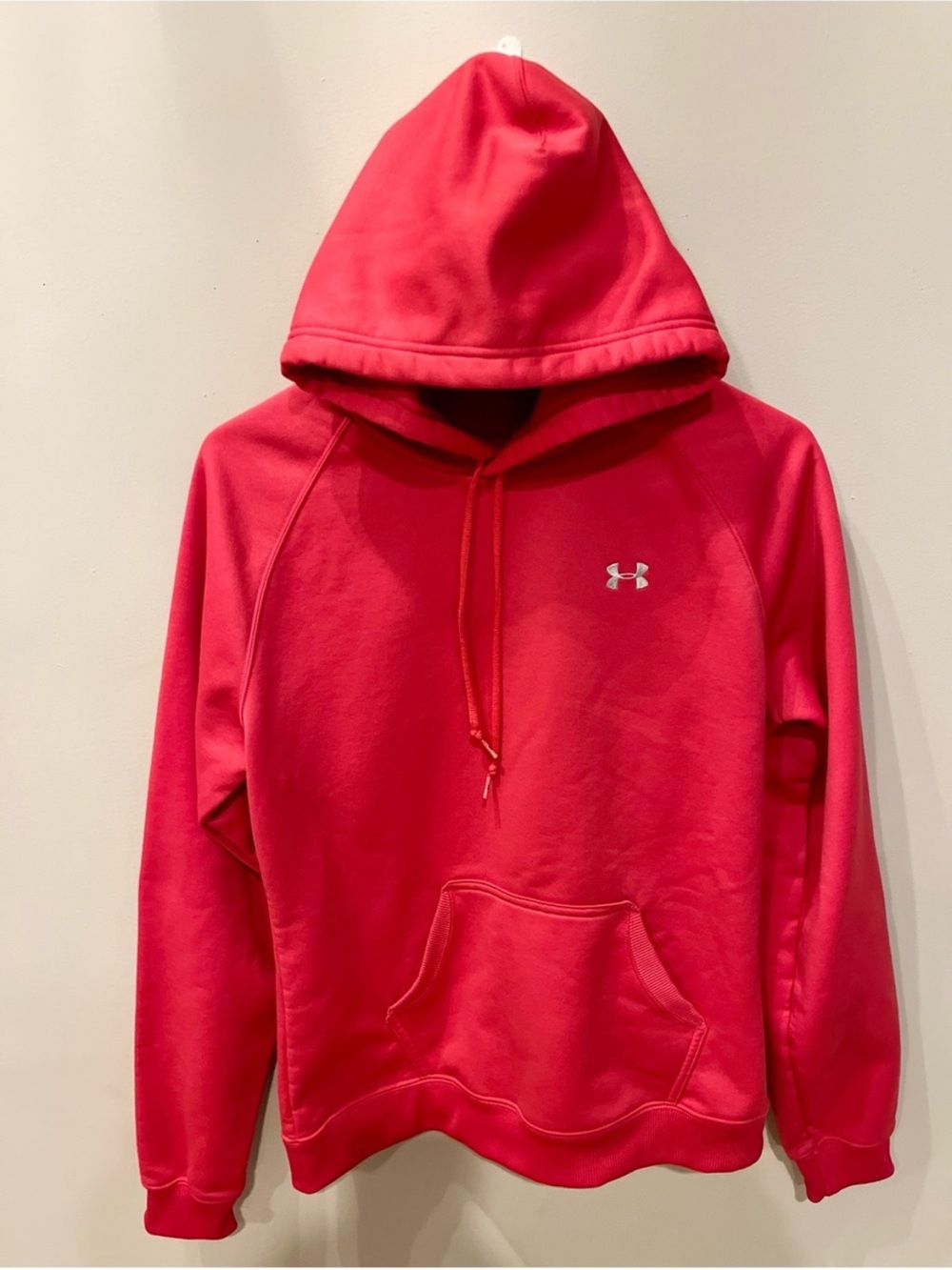 Under Armour Women’s Pink Pullover Hoodie Sweatshirt Size Small